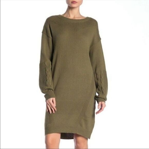 Abound Mixed Stitch Sweater Dress - Picture 1 of 5
